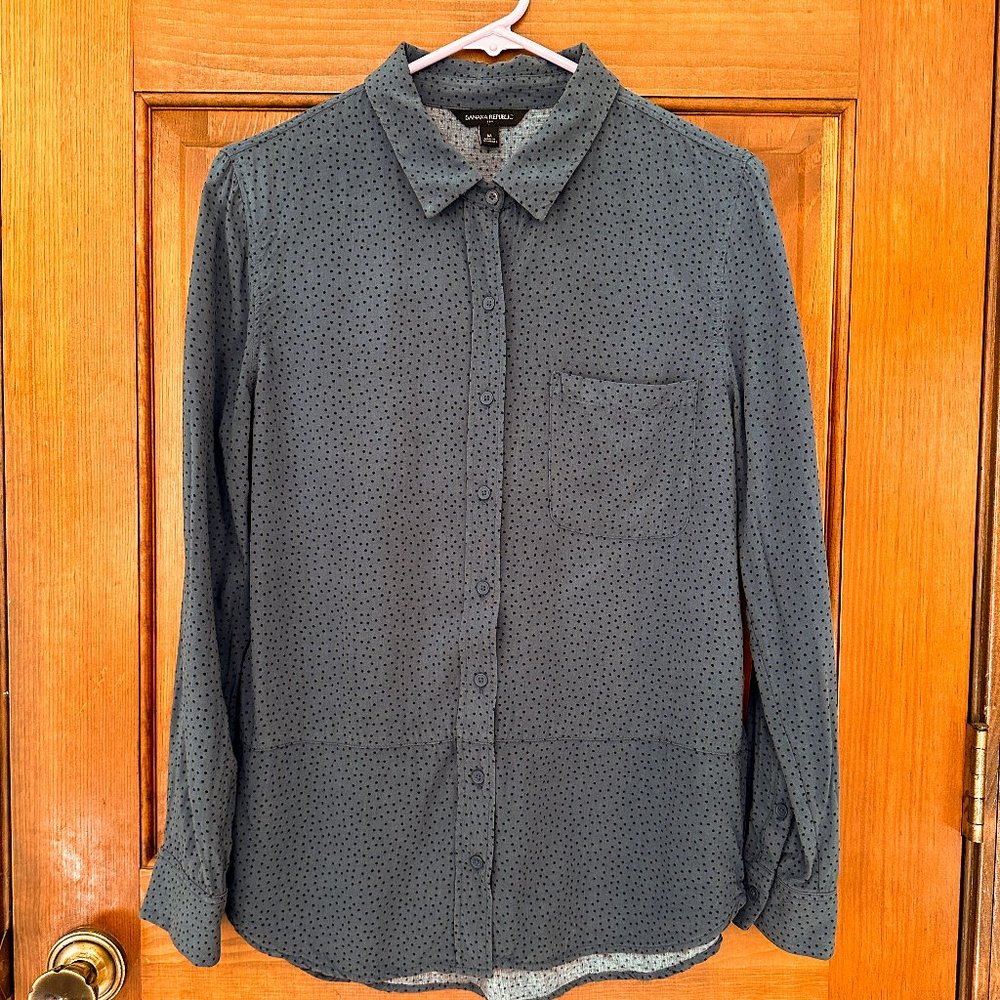 Banana Republic Polka Dot Blouse